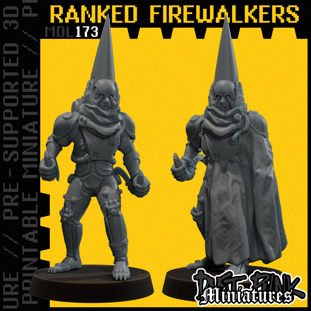 MDL173 RANKED FIREWALKER [PRE-SUPPORTED]